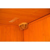 Image of SunRay Saunas Southport 3 Person Traditional Steam Sauna Canadian Hemlock 69"x47"x75" HL300SN - Houux