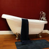 Image of Cambridge Plumbing Clawfoot Acrylic Slipper Freestanding Bathtub 61" X 30" AST61 - Houux