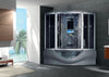 Image of Maya Bath The Superior Steam Shower, Gray 64" x 64" x 88" - Houux