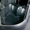 Image of Maya Bath Siena Steam Shower, Gray - Left 67" x 51" x 88" - Houux