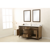 Image of Legion Furniture Unique Bathroom Mirrors and Linen Cabinet Dual Vanity WLF7030-60 - Houux