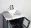 Image of Legion Furniture 30" Dark Gray Solid Wood Sink Vanity With Mirror WA7830DG