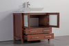 Image of Legion Furniture 36" Cherry Solid Wood Sink Vanity With Mirror WA7836C