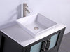 Image of Legion Furniture 36" Espresso Solid Wood Sink Vanity With Mirror WA7836E
