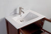 Image of Legion Furniture 30" Cherry Solid Wood Sink Vanity With Mirror WA7930C