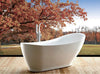 Image of Legion Furniture 71" White Acrylic Tub, No Faucet WE6512