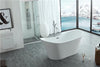 Image of Legion Furniture 67" White Acrylic Tub, No Faucet WE6805