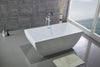 Image of Legion Furniture 67" White Acrylic Tub, No Faucet WE6821 - Houux