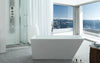 Image of Legion Furniture 69" White Acrylic Tub, No Faucet WE6844