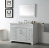 Image of Legion Furniture WH7748-W 48" Wood Sink Vanity With Ceramic Top, No Faucet