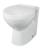 Image of Nuie BTW002 Melbourne Back To Wall Pan Round, White