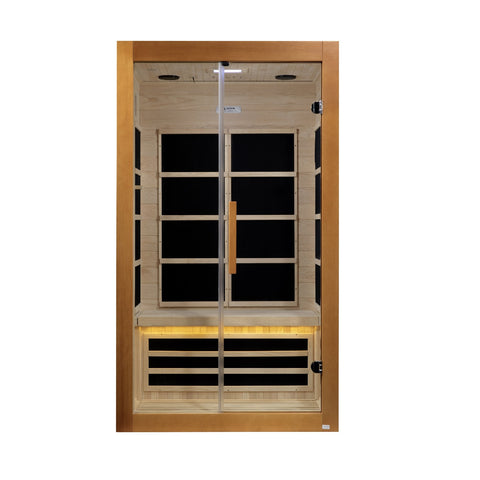 Golden Designs Dynamic "Toulouse"  2-Person Ultra Low EMF Far Infrared Sauna DYN-6208-01