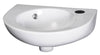 Image of Nuie NCU942 Melbourne 450mm Wall Hung Basin Round, White