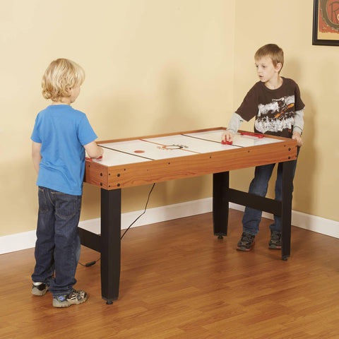 Accelerator 4-in-1 Multi-Game Table with Basketball, Air Hockey, Table Tennis and Dry Erase Board for Kids and Families - Houux