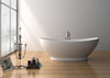 Image of Legion Furniture WJ8620-W 70.7" White Matt Solid Surface Tub, No Faucet - Houux