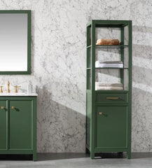 Legion Furniture WLF2121-VG-LC 21" Vogue Green Linen Cabinet - Houux