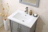 Image of Legion Furniture WLF6021-G 24" Gray Sink Vanity With Mirror, UPC Faucet and Basket - Houux