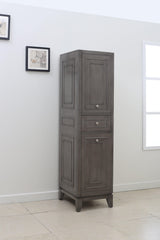 Legion Furniture WLF7035 Silver Gray Side Cabinet