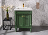 Image of Legion Furniture WLF9224-VG 24" Vogue Green Sink Vanity - Houux