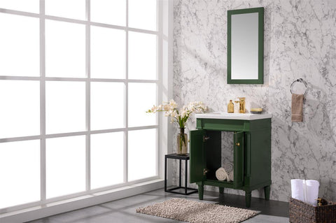 Legion Furniture WLF9224-VG 24" Vogue Green Sink Vanity - Houux