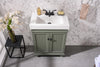 Image of Legion Furniture WLF9324-PG 24" Pewter Green Sink Vanity - Houux