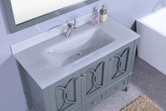 Legion Furniture WT7448-GG Sink Vanity With Mirror, Without Faucet
