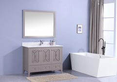 Legion Furniture WT7448-GW Sink Vanity With Mirror, Without Faucet
