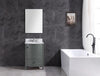 Image of Legion Furniture WT9309-24-PG-PVC 24" Pewter Green Bathroom Vanity, PVC - Houux