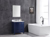 Image of Legion Furniture WT9309-30-B-PVC 30" Blue Bathroom Vanity, PVC - Houux