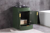 Image of Legion Furniture WTM8130-24-VG-PVC 24" Vogue Green Bathroom Vanity, PVC - Houux