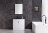 Image of Legion Furniture WTM8130-36-W-PVC 36" White Bathroom Vanity, PVC - Houux