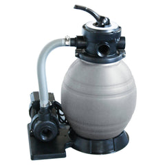 12-in Sand Filter System w/ 1/2 HP Pump for Above Ground Pools - Houux