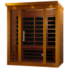 Image of Golden Designs 3 Person Infrared Sauna Dynamic Florence Edition DYN-6315-01 - Houux
