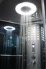 Image of Mesa 803L Steam Shower 54"L x 35"W x 85"H - Blue Glass - Houux