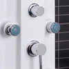 Image of ARIEL Shower Panel System Acrylic A115 6 Jets, Waterfall Shower Head - Houux