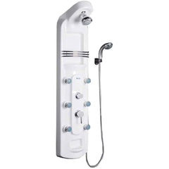 ARIEL Shower Panel System Acrylic A115 6 Jets, Waterfall Shower Head - Houux