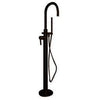 Image of Cambridge Plumbing Freestanding Tub Faucet and Shower Wand CAM150 - Houux