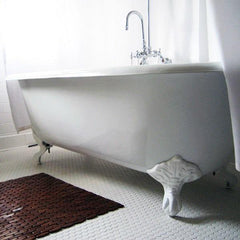 Cambridge Plumbing Cast Iron Double Ended Clawfoot Tub 67