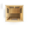 Image of Gold Designs Dynamic "San Marino" 2-Person Low EMF Far Infrared Sauna DYN-6206-01 - Houux