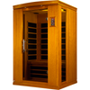 Image of Golden Designs 2 Person Dynamic Infrared Sauna Venice II Edition DYN-6210-02 - Houux