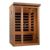 Image of Golden Designs Dynamic "Amodora" 2-person Low EMF Far Infrared Sauna DYN-6215-02 - Houux