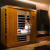 Image of Golden Designs Infrared Sauna Dynamic Madrid II Edition 3 Person DYN-6310-02 - Houux