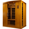 Image of Golden Designs Infrared Sauna Dynamic Madrid II Edition 3 Person DYN-6310-02 - Houux