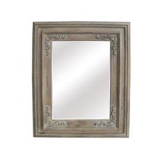 Legion Furniture Mirror Antique Wood LF171AWH - 33.5″ x 41.5″