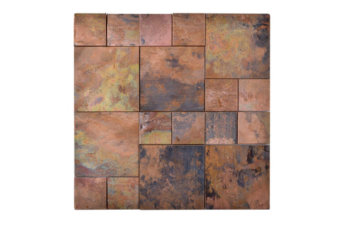 Legion Furniture Tile MS-COPPER20 Mosaic With Mix Copper