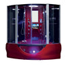 Image of Maya Bath The Superior Steam Shower, Red 64" x 64" x 88" - Houux