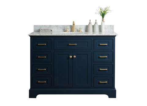 Legion Furniture WS3048-B 48" Solid Wood Sink Vanity With Without Faucet - Houux