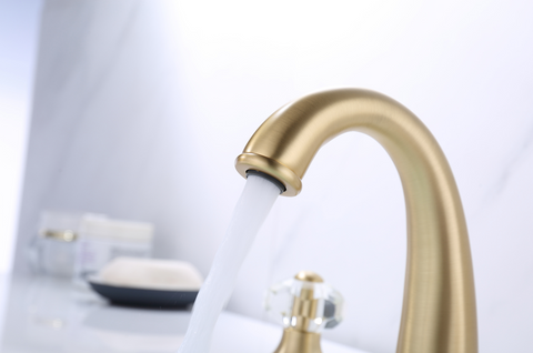 Legion Furniture ZY8009-G UPC Faucet With Drain, Gold - Houux