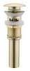 Image of Legion Furniture ZY8009-G UPC Faucet With Drain, Gold - Houux