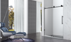 Image of Legion Furniture GD9056-60 56" - 60" Single Sliding Shower Door Set With Black Hardware - Houux
